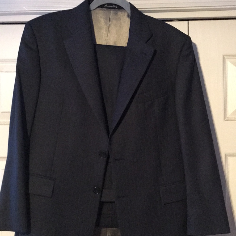 Perry Ellis Blue Suit